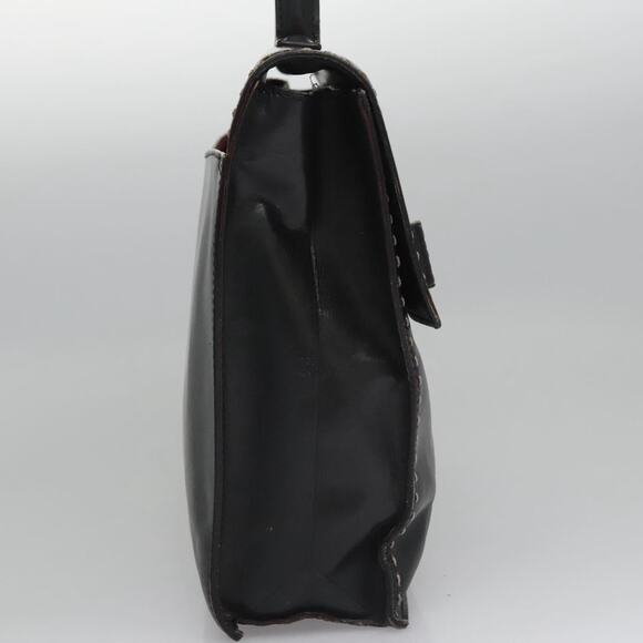 CELINE Hand Bag Leather Black - Picture 5 of 13